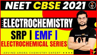 Standard Reduction Potential and EMF  Electrochemistry  NEET 2021 Preparation  Arvind Arora [upl. by Silenay316]