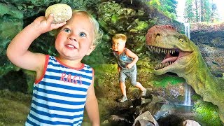 FINDING REAL SURPRISE DINOSAUR EGGS  Cave Exploration and Dino Dig [upl. by Anirat]