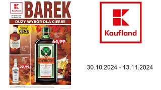 Gazetka Kaufland PL  30102024  13112024  Barek [upl. by Roxy]