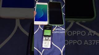 OPPO A37F and OPPO A7 Startup and Shutdown Record [upl. by Zetrok361]