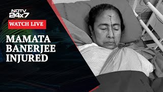 Mamata Banerjee Suffered quotMajor Injuryquot Trinamool Congress  NDTV 24x7 Live TV [upl. by Lacagnia]