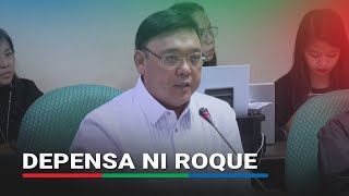 Roque dumepensa sa pagkakadawit sa POGO  ABSCBN News [upl. by Cassius552]