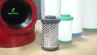 Coalescing Compressed Air Filter with Automatic Drain [upl. by Aihsotal682]