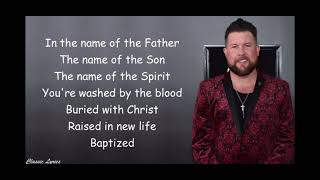 Baptized  Zach Williams  Karaoke [upl. by Kcirtapnhoj]