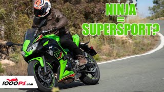 Review Kawasaki Ninja 650 2023  Sport touring or supersport [upl. by Lily]