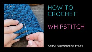 How to Whipstitch [upl. by Ahsenev476]