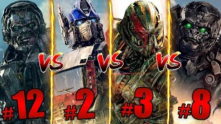 Who’s the Most Powerful Transformer  All 88 Transformers Ranked From Weakest to Strongest [upl. by Sivahc]