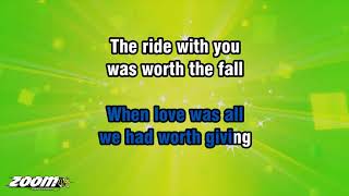 Whitney Houston  Didnt We Almost Have It All  Karaoke Version from Zoom Karaoke [upl. by Garth]