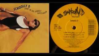 SCHOOLLY D  Livin In The Jungle  Gucci Again 12quot Single  Side A and B  1989 [upl. by Norvan]