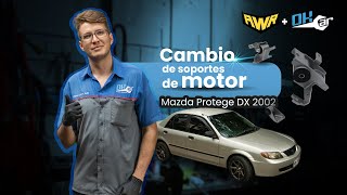 Cambio de soportes de motor Mazda Protege 2002 [upl. by Noyrb]