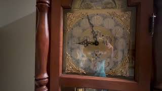 My Grandparents Grandfather Clock Chiming [upl. by Eecyac146]