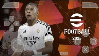 Comment Télécharger PES 2025 PPSSPP Camera PS5 Sur Android Version Française [upl. by Nylekcaj]