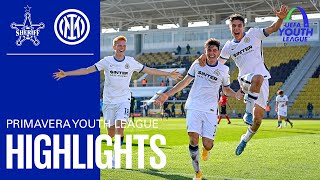 SHERIFF 24 INTER  U19 HIGHLIGHTS  A fourmidable performance  Matchday 4 UEFA Youth League 👏⚫🔵 [upl. by Eniamart785]