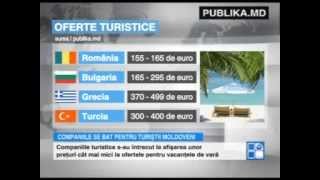 Oferte atractive pentru vacanţa de vară Companiile turistice anunţă preţuri mai mici [upl. by Namrehs]