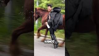 Climbing A Horse While Its Running 😱 [upl. by Tila835]