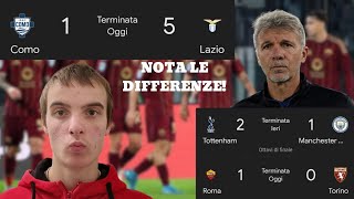 COMOLAZIO 15  devastanti  ROMATORINO 10  brutti ma vincenti  TOTTENHAMMANCHESTER CITY 21 [upl. by Hsot85]