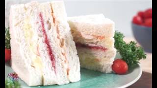 Inkigayo Sandwich  Roti lapis unik favoritnya para idols [upl. by Olihs]