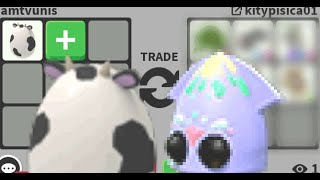 Trading MEGA SQUID amp FARM EGG in Adopt Me What Are They Worth Made with Clipchamp [upl. by Alene]