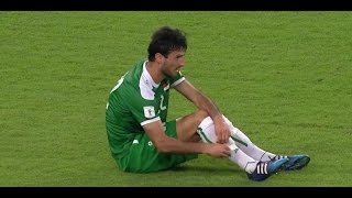 ريبين سولاقا Rebin Sulaka قلب دفاع منتخب العراق يصنع لعب افضل من صناع اللعب في المنتخب العراقي [upl. by Radbourne]