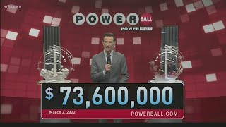 Powerball Wednesday March 2 2022 [upl. by Ainos]