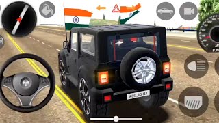 Dollar song👿 sidhu musewala real Indian new model red fortuner offroad village driving gameplaydj [upl. by Ntsyrk]