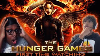 The Hunger Games 2012 MOVIE REACTION FIRST TIME WATCHING  GROUP REACTION [upl. by Gannes283]