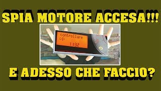 SPIA MOTORE ACCESA E adesso cosa faccio Logica per una diagnosi Tutorial [upl. by Ddej]