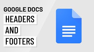 Google Docs Headers and Footers [upl. by Schnapp414]