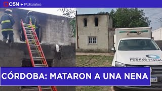 HORRROR en CÓRDOBA MATARON a una NENA de 8 AÑOS [upl. by Oznofla]