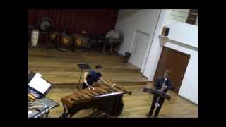 Albeniz Tango for Bass Clarinet and Marimba [upl. by Cowan527]