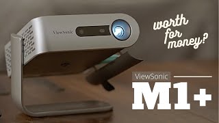 ViewSonic M1 Portable LED Projector  Auto Keystone WiFi Bluetooth [upl. by Wood]