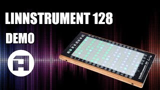 LinnStrument 128 MPE Controller Demonstration [upl. by Aicissej]