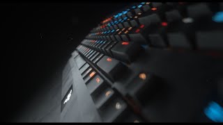 Razer Keyboard 3D Product Animation by 3D Animation Studio  Third Dimension Studios [upl. by Eirlav]