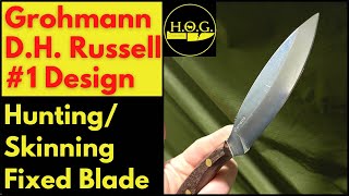 Grohmann CANADIAN BELT KNIFE  A Oneofakind Traditional HuntingSkinning Knife You Have To Try [upl. by Berkley]