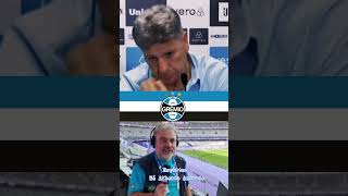 Renato Gaúcho leva invertida de jornalista shorts gremio renatogaucho imortal tricolorgaucho [upl. by Frank]