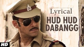 Hudd Hudd Dabangg Full Song Dabangg  Lyrical Video  Salman Khan [upl. by Eggett]