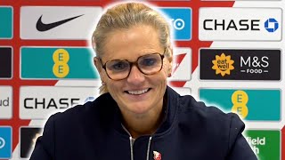 Sarina Wiegman postmatch press conference  England Women 21 South Africa Women [upl. by Althea]