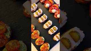 3 Deliciosos Aperitivos con Pan Tostado DarixLAB shorts aperitivos canapés entrantes crostinis [upl. by Ttenyl]