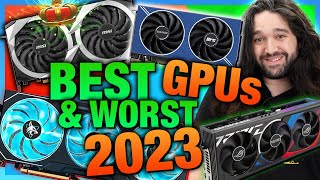 Best amp Worst GPUs of 2023 for Gaming 100 to 2000 Video Cards [upl. by Nwahsyt]