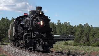 Chasing Grand Canyon Railway 4960 June 3 2023 [upl. by Dnarb27]