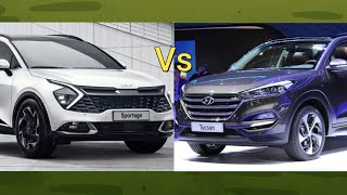 2023 Kia Sportage Vs 2023 Hyundai Tucson [upl. by Yrreb]