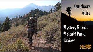 Mystery Ranch Metcalf Review  Outdoors Allie [upl. by Malha]