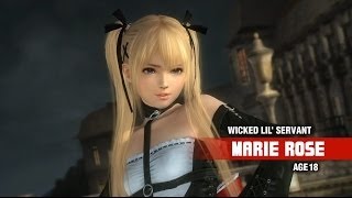 DEAD OR ALIVE 5 ULTIMATE  MARIE ROSE CONSOLE DEBUT TRAILER [upl. by Cumine]