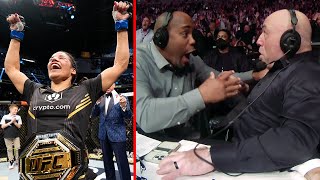 UFC 269 Commentator Booth Reactions [upl. by Amati807]