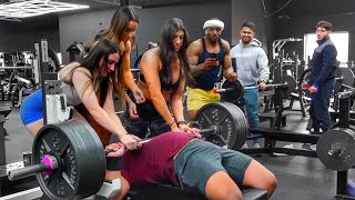 Girls Freak Out at Heavy Lift Prank…👀 [upl. by Naul]