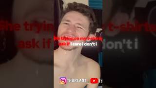 KEEPING MY DISTANCE thurlant music hiphop artist unreleased shorts fyp tiktok content [upl. by Llerraf]