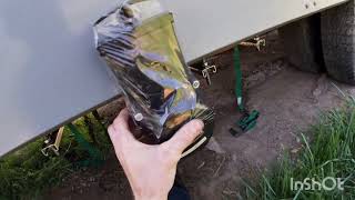 Skoolie Plumbing Drains and Grey Tank Dump Valve install [upl. by Vernita]