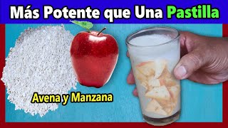 Mezcla MANZANA y AVENA y Tómalo en AYUNAS 10 minutos después Quedarás impactada [upl. by Eugaet]