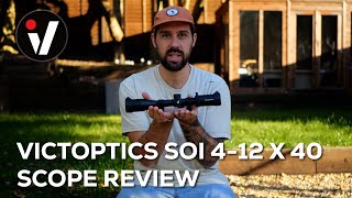 VictOptics SOI 412x40 Scope Review Affordable Precision for Air Rifles [upl. by Remmus]