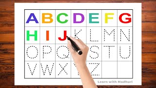 How to Write Alphabet Letters Easy For Kids and Toddlers  ABCD  Part 42  Tori Kids Learning [upl. by Alius270]